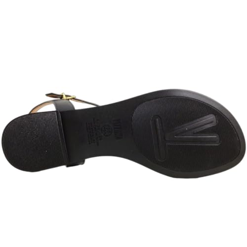 Sandalia Vizzano 6371.374 Dedo Rasteira Baixa Confortavel Casual