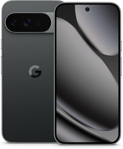 Google Pixel 10 Pro XL - AT&T Locked Smartphone - Gemini AI Assistant, Triple Rear Camera System, Fast-Charging 24+ Hour Battery 6.8' - Obsidian - 512 GB (2025 Model) (Renewed)