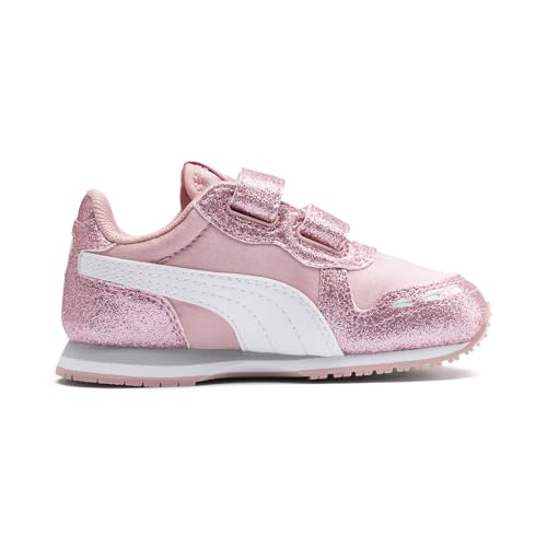 Baskets Puma Cabana Racer Glitz enfant chaussure scratch - 5