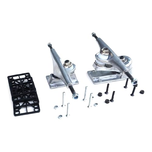 Guojiang Land Surfs Skateboards Spring Bracket Replacement C7 Water Bridge Bracket Skateboards Bridge Swivels Flexible Bottom Water Bridge Bracket, No wheel payment