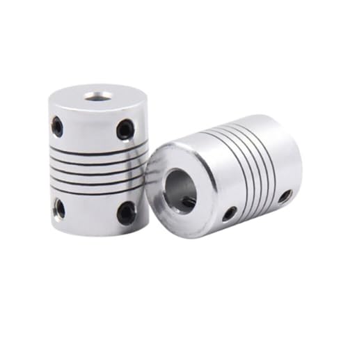 Accouplement d'arbre flexible D19L25 haute précision pour moteurs de CNC