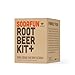 SodaFun w/Bottles - Make Classic Root Beer Soda at Home - Complete Starter Kit, Equipment and Supplies - Makes 1 Gallon