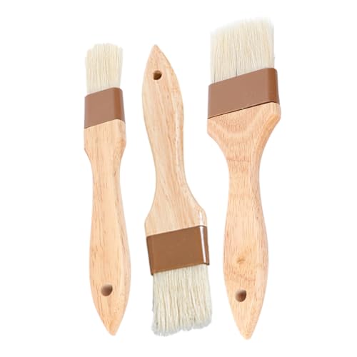 SUPVOX Cooking Utensils Set Bbq Sauce Brush Bristle Basting Brush for Baking Grill Accessories Heat Resistant for High-temperature Grill