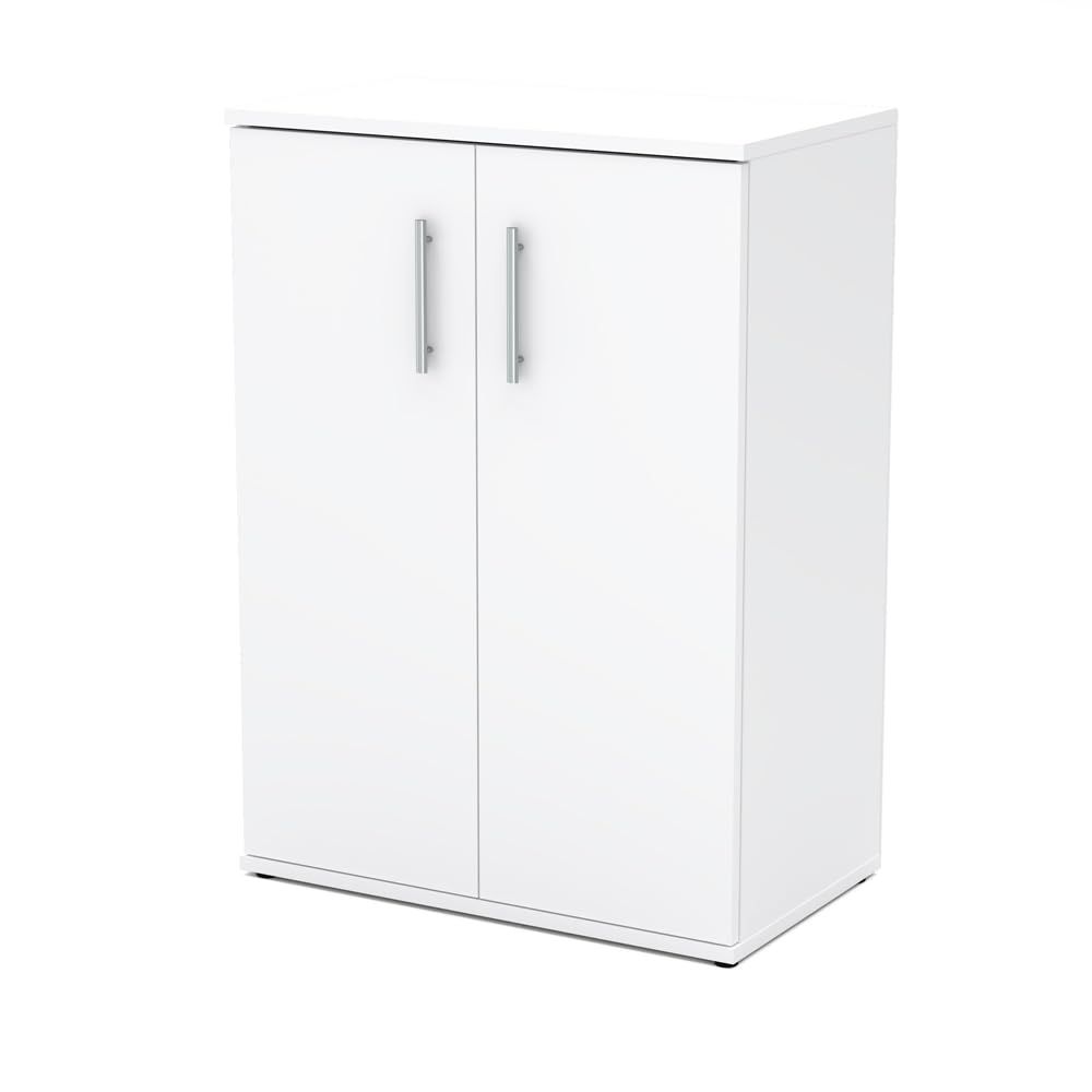 Komoda Biała Szafka Do Salonu Sypialni 60cm Drzwiczki Półka Młodzieżowa