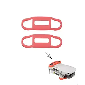 GetZget Props Holder Compatible with DJI Mavic Mini/Mini 2/ Mini SE Propeller Holder Silicone Cover Accessories (Red)