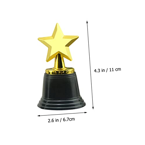 Tofficu 10 peças Troféus vencedores troféus prêmios troféus para troféus para jogos, brindes de fest