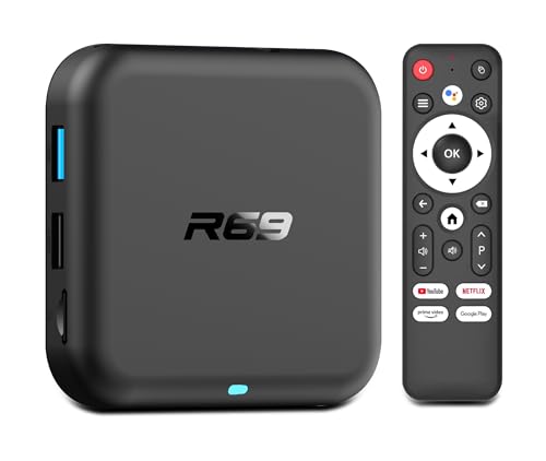 Android 14.0 TV Box,R69 Android Box 2GB RAM...