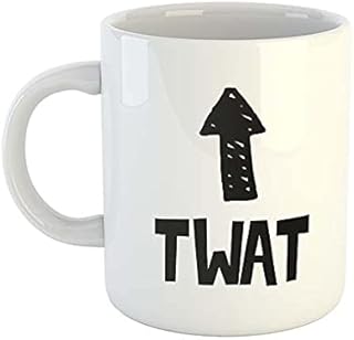 Twat (Arrow) Mug | Rude Mugs | Funny Mugs | Novelty Mugs | Funny Mugs | | Office Mugs | New Job Mugs | Colleague Gift | Novelty Gifts
