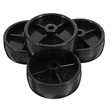 Cabilock 4Stücke Terrassenheizungen Robuste Ersatzräder für Einfache und Schnelle Installation für Verschiedene Modelle Bohrung