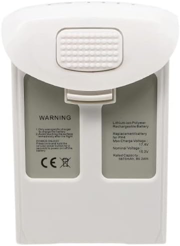 Accesorios de drones para DJI Phantom 4 Series Batería de vuelo inteligente (5870mAh, alta capacidad) para Phantom 4 pro Batería Max 30 minutos