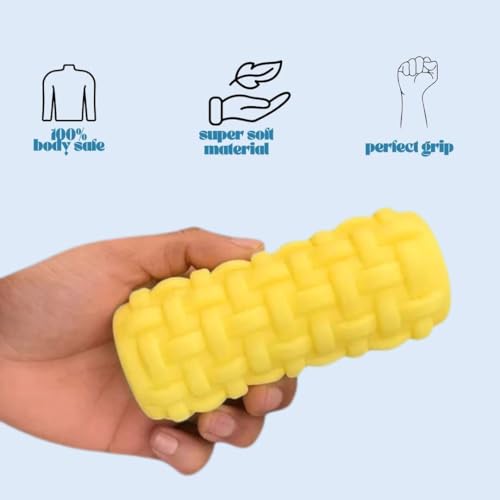 Image of AdultsNeed Sultan | Yellow | Handhled Massager for Relief | Ribbed Interior (YELLOW SULTAN)