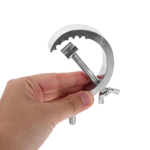 Pinces de fixation blanches 17 mm pour pont de lumière de scène - 4