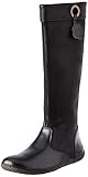 botas largas negras tacon grueso Tipo de tacón: plano Kickers Hohigh, Botas de Moda Mujer, Negro, 38 EU