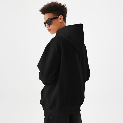 Men's Fleece Pullover Hoodie Sweatshirts Cotton Graphic Casual Streetwear3