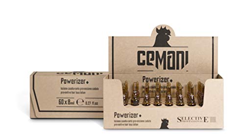 Cemani Powerizer Lotion freine la perte de cheveux avec ses 60 flacons