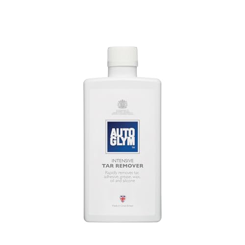 Autoglym Intensive Tar Remover 500ml - Tar Remover Car Care Cleaner Removes Sticky Substances from Car Paintwork and Surfaces Including Tar Spots Glue Residue Pen Marks Oil and Fuel Stains
