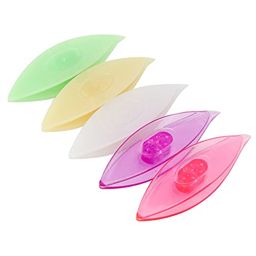 Kit Navetta Chiacchierino da 5 Pezzi, Navette Sventolanti in Plastica Colorate per Strumenti Artigianali per Merletti a Mano Fai-da-te(3#