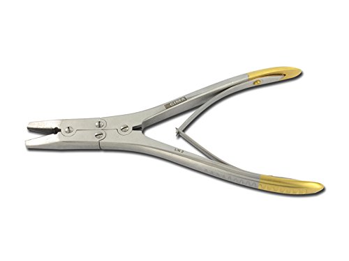 Gima S.P.A 26575 alambre Holding con Golden Color mango, 18 cm