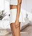 AnotherChill Women's Low Waist Micro Mini Skorts Skirt with Built-in Shorts Sexy Stretch Black Skirts Basic Summer Outfits (White, Medium)