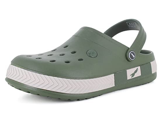 FLITE Clogs for Men/Clogs for Boys/Sandals/Slippers (Olive, Numeric_9) (B0BRKPD8WG) Amazon Price History, Amazon Price Tracker