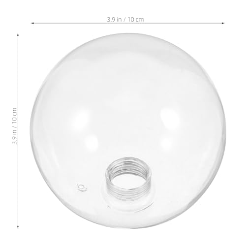 Image of Modern Frosted Globe Lamp Shade Base Replacement Ceiling Fan Light Covers Pendant Fixtures