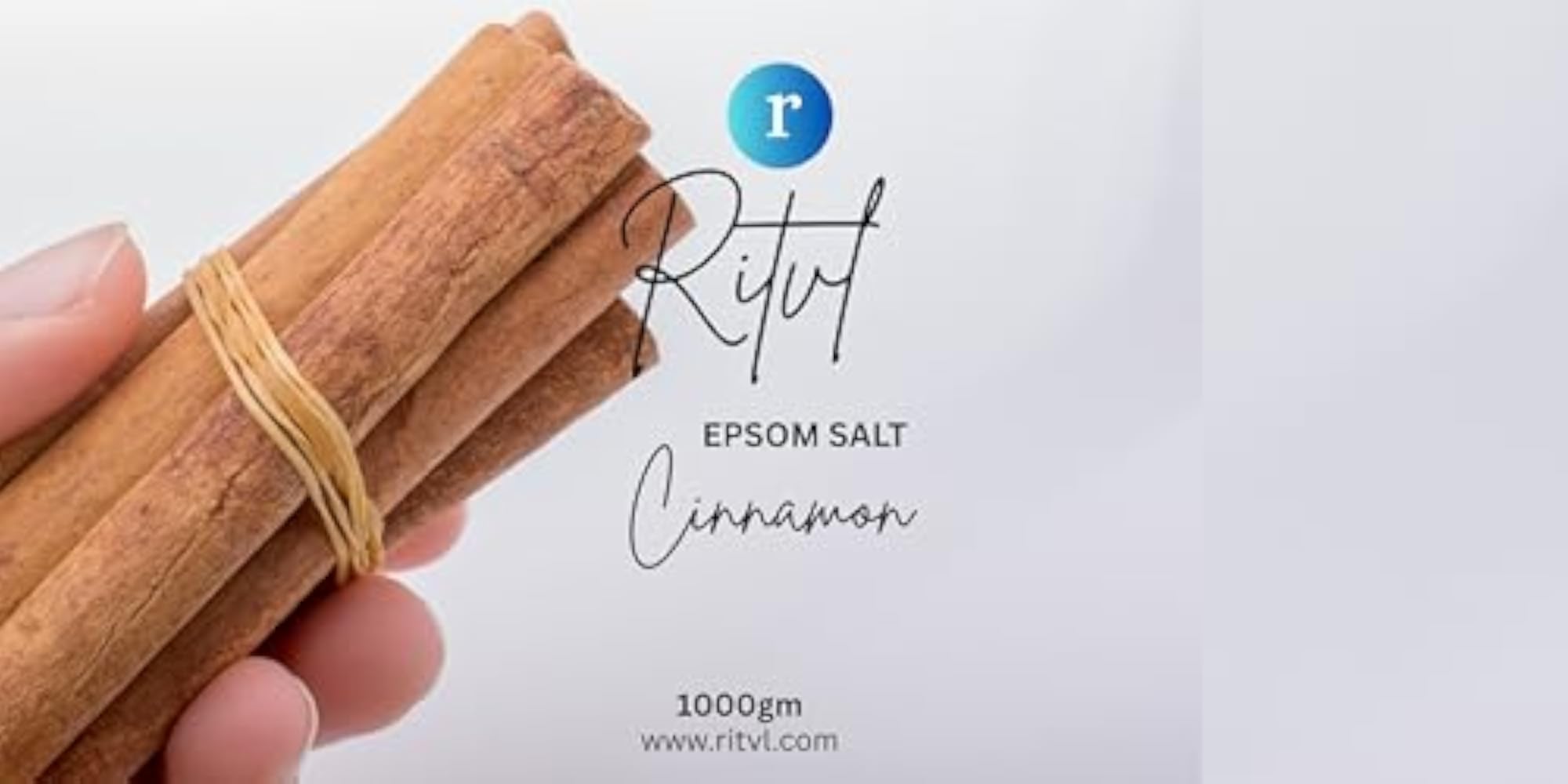 Cinnamon Epsom Bath Salt with Essential Oils for Relaxation