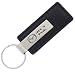 Mazda MX-5 Miata Black Leather Key Chain