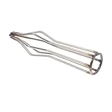 Baluue Soporte de Acero Inoxidable para Pato Pekín, Resistente y Evita Fugas de Aceite, Utensilio Adecuado para Barbacoa y Parrilla de Cocina