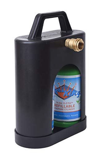 Flame King Ysn1Lbpb Proboost Dual 1Lb Propane Tank Carrier Qcc Outlet, Black #TOP3