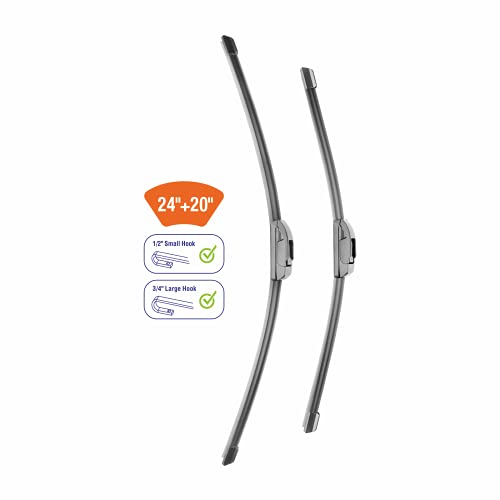 2019 Cadillac XT5 Base Windshield Wipers Size