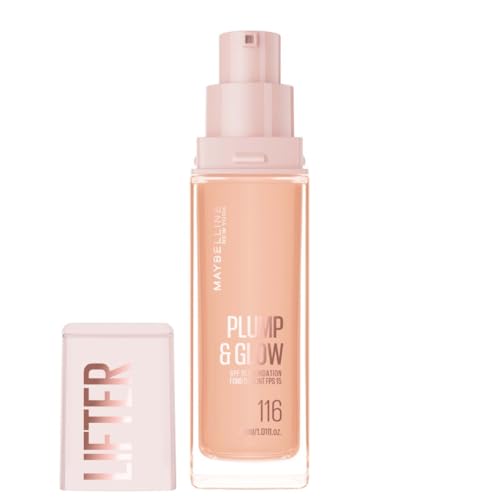 Fond De Teint Maybelline New York Lifter Plump & Glow n° 116 – Acide Hyaluronique, 30 ml - vue 4