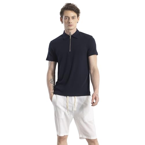 Image of SNITCH Navy Polo T-Shirt
