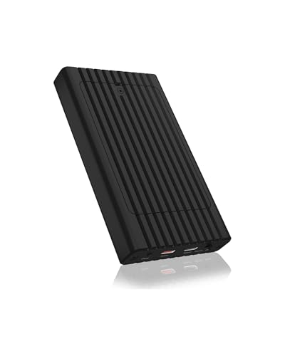 ICY Box M.2 NVMe SSD Docking Station USB 3.2 Gen 2 (10 Gbit/s), NVMe Klonstation & Lesegerät, Extern, Adapter, USB-C & USB-A, IB-2817MCL-C31