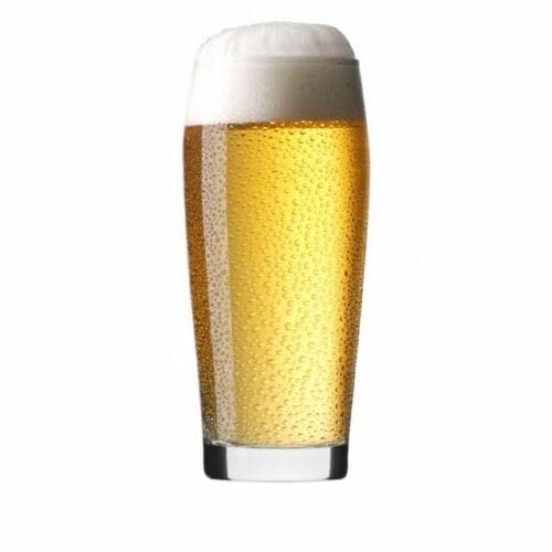 Krosno – Beer Glasses 570 ml (usable 500 ml) – Set of 6 – Chill Collection – Classic Shape, Thick Base, Lead-Free Crystal - Image 6