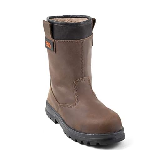 Gaston MILLE Bottes de sécurité fourrées Kama S3 CI SRC 45