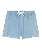 Adorable avec ses broderies cœurs sur les festons en bas du short ! Ceinture élastiquée pour plus de confort et pour faciliter l'enfilage