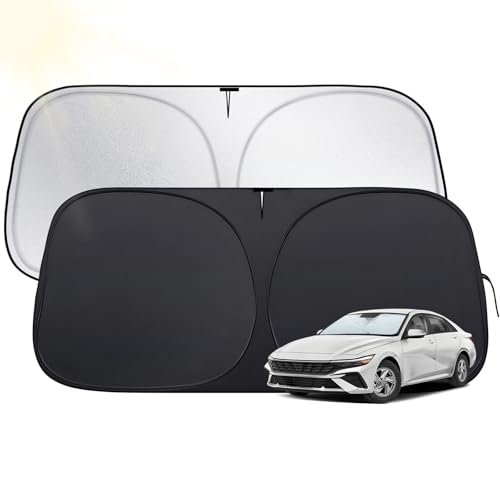 Side Window Sunshades for Hyundai Elantra 2021-2025, Custom Fit Car Sun Shades with 420D Fabric...