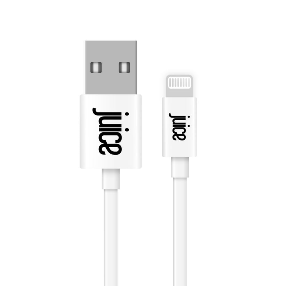 – Juice Apple iPhone Lightning 3m Charger and Sync Cable for Apple iPhone 13, 13 Pro, 12, 12 Mini, SE, 11, XS, XR, X, 8, 7, 6, 5, iPad, Pro, Air, Mini, Airpods Pro - White