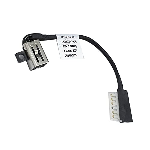 Image of Compatible for DC Power Jack Cable Dell Inspiron 15 3510 3511 I5-1135G7 3515 3510 3520 3521 Laptop DC Power Jack Socket Connector Replacement Charging Port Cable Harness