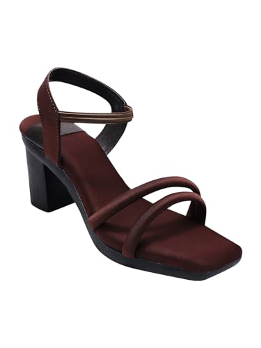 Image of TRYME Block Heels Perfect for Every Occasion, Elegant Party Heel Sandals for Women & Girls