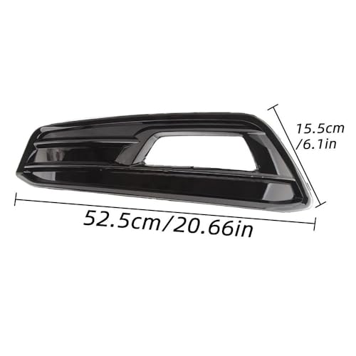 Feux brouillard Ford Focus ST 2015-2018 avec cache grille de pare-chocs avant complet