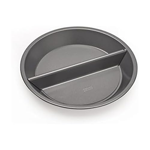Chicago Metallic Professional Non-Stick Split Decision Pie Pan, Create either