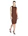Anne Klein Women's Milano Stretch Asymmetric Side-Drape Dress
