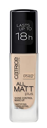 Catrice Full Coverage Foundation Makeup 015 Vanilla Beige All Matt Plus Shine Control Vegan Paraben Free Buy Online In Burundi Catrice Products In Burundi See Prices Reviews