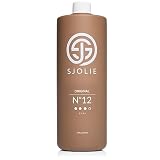SJOLIE Spray Tan Solution - No. 12 - Dark Hydrating Tanning Spray | Sunless Tanner for a Rich Bronze, Long Lasting, All Natural Spray Tan (32oz)