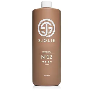 SJOLIE Spray Tan Solution No. 12 - Dark Hydrating Tanning Spray (32oz)