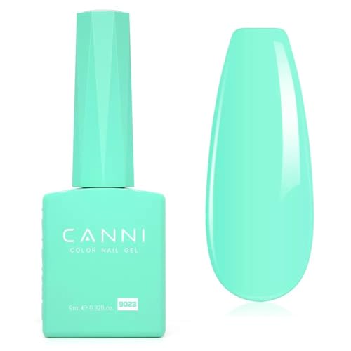 Image of CANNI UV Gel Nail Polish, 1Pcs Gel Polish 9ml Color Nail Polish Gel High Gloss Soak Off U V Gel Nail French Nail Manicure Salon DIY - 9023