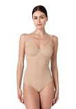 Lovable Body con Ferretto in Microfibra Modellante | Coppe Preformate Non Imbottite, Effetto Invisibile e Spalline Regolabili Multifunzione, Nudo Chiaro 40C - 6C