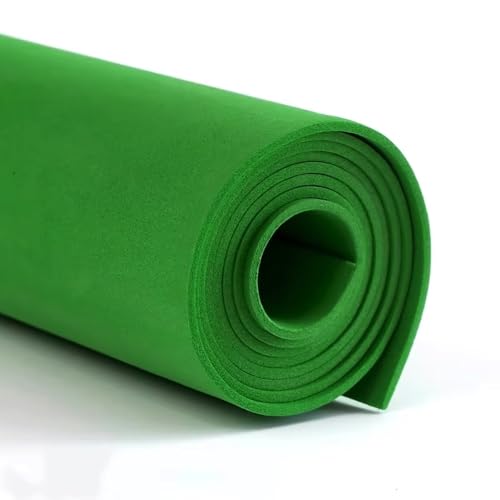 Kolorowa Płyta Z Pianki EVA, 38 Stopni 100x50cm O Wielu Grubościach Amortyzująca Dźwiękoszczelna Pianka Do Rękodzieła I Cosplayu(1pc Light green,0.8cm)