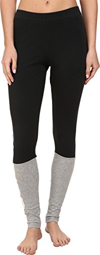 adidas Originals Women's Island Leggings, Small, Medium Grey Heather/Black